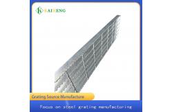 China Silver White Antiskid Serrated Grating Ladder Metal Walkway Mesh supplier