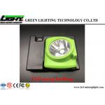 Rechargeable Underground Mining Cap Lamps 260lum Luminous With OLED Display Screen