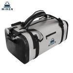 TPU Material 50L Waterproof Duffel Bag Light Gray For Outdoor Travel for sale