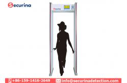 China Remote Control Airport Security Detector 16 / 24 Zones Selectable IP55 Waterproof supplier