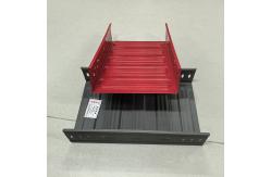 China Customizable Length Galvanized Steel Solid Bottom Cable Tray 50mm - 300mm / Metal Wire Trough supplier
