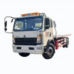 SINO  4*2  8 Ton Flatbed Trailer Wrecker Truck  Body    Tow Trucks     Blockroad Broken Car for sale