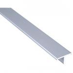 Rectangular 6063-T5 6061 Tile Trim Aluminum Profile For Living Room / Dinner Room for sale