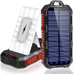 Solar System Power Bank Solar Panel Phone Charger 5000mAh 100000mAh ABS Material for sale