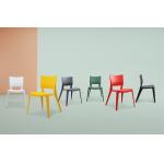 BAILI PP Fiber Stackable Training Room Chairs BIFMA SGS Certificated for sale