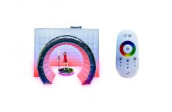China Inflatable Photo Booth Enclosure Danda Camera Shape For Wedding supplier