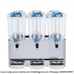 18L Silver Commercial Cold Beverage Dispenser Juice Cooler for sale
