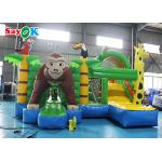 0.5mm PVC Inflatable Bounce Slide Jumping House Fire Retardant for sale