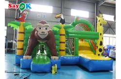 China 0.5mm PVC Inflatable Bounce Slide Jumping House Fire Retardant supplier