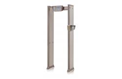 China Quick Test Contactless Walk Through Metal Detector With Temperature Sensor supplier