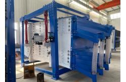 China Multi Layer Electric Square Gyratory Vibrating Screen Swing Quartz Sand Screening Machine supplier