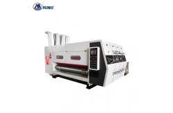 China RINO Carton Box Flexo Printing Machine With Die Cutter supplier