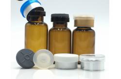 China 10 Ml Small Glass Vials / Glass Dropper Bottles With Dropper Flip Off Seals supplier