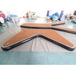 Drop Stitch V Shape Boat Dock Inflatable Sea Water Pontoon Boat Inflatable Platform Floating Pontoon Jet Ski Dock for sale
