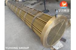 China Copper Alloy Steel  C12200 C70600 For Heat Exchanger Bundle With Tubesheet supplier
