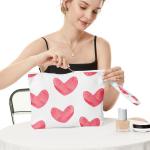 Waterproof Large Capacity Travel Cosmetic Bag Zipper Pouch For Women for sale