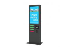 China 43 Inch LCD Screen Phone Charging Digital Signage Kiosk Various Charging Plugs Available supplier