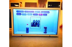 China 32 Inch Transparent LCD Screen Display Box Automatic Restart And Shutdown Periodically supplier