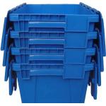 Plastic Euro Stacking Containers With Lids Warehouse Storage Stack Nest for sale