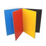 1220mm Width Brushed Aluminum Composite Panel Impact Resistant for sale