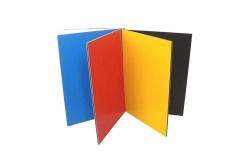 China 1220mm Width Brushed Aluminum Composite Panel Impact Resistant supplier