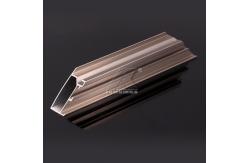 China Silver Matt Aluminium Alloy Profile 6000 Series Durable Decoration Frame supplier
