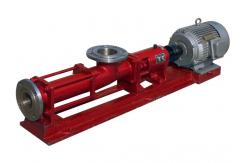 China APG Oil Drilling Mud System Single Screw Pump For Decanter Centrifuge supplier