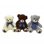 Plush Bears Toys Stuffed Gifts 20 Cm 3 CLRS With Lovely Bowknot for sale