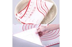 China No Deformation Non Slip Silicone Baking Mat 60x40cm With Measurement supplier