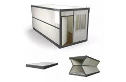 China Prefabricated Folding Container House Contemporary Foldable Shipping Container Home supplier