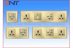 China 3 Way Wall Socket Plates For Multimedia Classroom / Training Room supplier