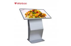 China Horizontal Interactive Touch Screen Kiosk 65 Inch For Airport Advertising supplier