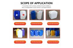 China Large barrel weigh filling machine customized production speed and nozzols supplier