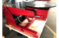 China Hydraulic Welding Positioner 1 Ton With Foot Pedal And Hand Box supplier