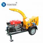 Tree Branch Timber Wood Crusher Chipping Machine Mobile Diesel for sale