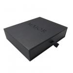 Lidded Style Black Flat Pack Gift Boxes Paper Heart Shaped Packaging Box for sale