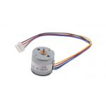 Bipolar Drive 20mm Permanent Magnet Stepper Motor 24V With Metal Gears RoHS for sale