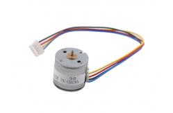 China Bipolar Drive 20mm Permanent Magnet Stepper Motor 24V With Metal Gears RoHS supplier