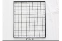 China Heavy Duty Welded Pallet Rack Back Guard With Square Tube Framed 1125mm Wide supplier