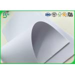 100% Virgin Pulp Glossy Coated Paper 53 Gsm / 55gsm For Magazine Instruction Manuals for sale