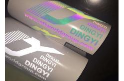 China High Brightness Reflective Heat Transfer Foil Heat Transfer Vinyl For T Shirts supplier