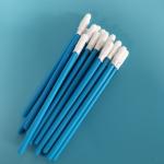 TX743 Chemical Resistant Lint Free Small Cleanroom ESD Polyester Swab For Factory Cleaning for sale