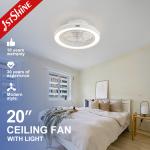 Home Office LED Ceiling Fan with Dimmer Support and Low Energy Consumption 6 Speeds for sale