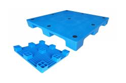China Heavy Duty 9 Feet Nestable Plastic Pallets 100% Vergin HDPE Recyclable Shipping supplier