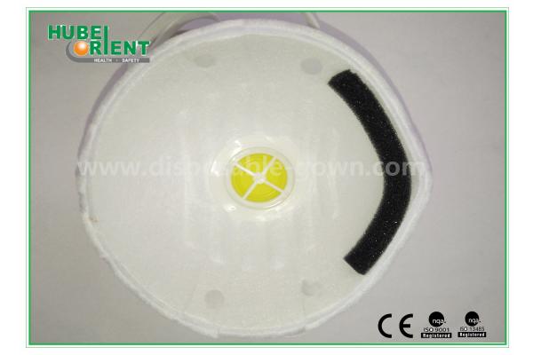 Dust Proof Cone Disposable Face Mask , Soft Niosh n95 respirator mask