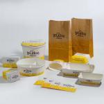 Customized Printing Fast Food Packaging Box For Fried Chicken Wings And Burger In Paperboard Food Container for sale