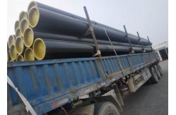 China 6m 12m ERW Steel Pipes And Tubes Round For Construction Structure supplier