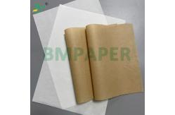 China Food Grade Kit 7 Baking Greaseproof Sheet Brown / White paper 30CM 60CM supplier