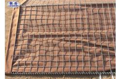 China Geotextile Lined HDP Galvanized earth - filled HESCO Barrier for Military Preotection supplier