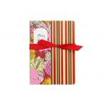 Stripe Custom Printed Notebooks , Personalised Writing Journal Bookmark Bow Found for sale